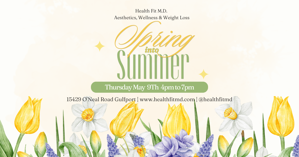 Spring into Summer Wellness Event Gulfport, MS May 9th 2024